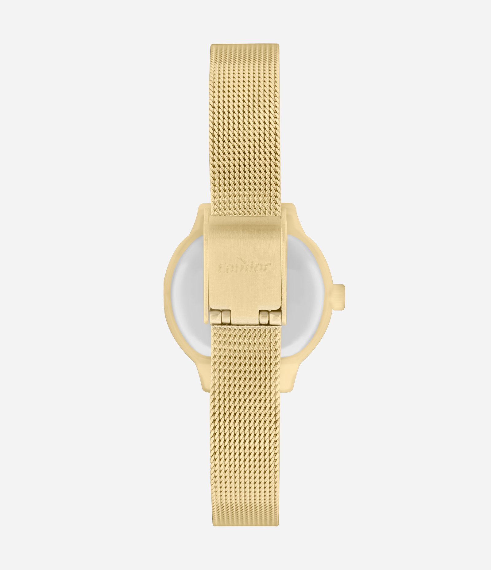 Relógio Analógico Feminino Condor Dourado 3