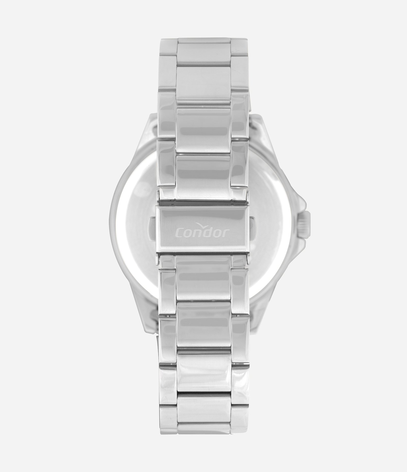 Kit Relógio Analógico Masculino Condor Prata 3