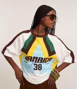 Camiseta Sportcore em Algodão com Estampa Jamaica 38