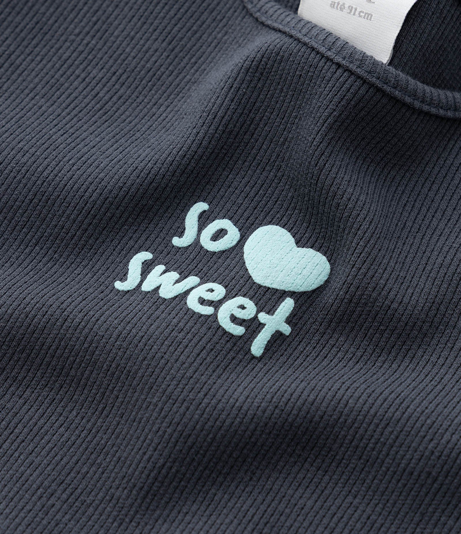 Kit 03 Blusa Infantil em Ribana com Mangas Longas - Tam 1 a 5/6 Anos Azul/Branco/Cinza 3