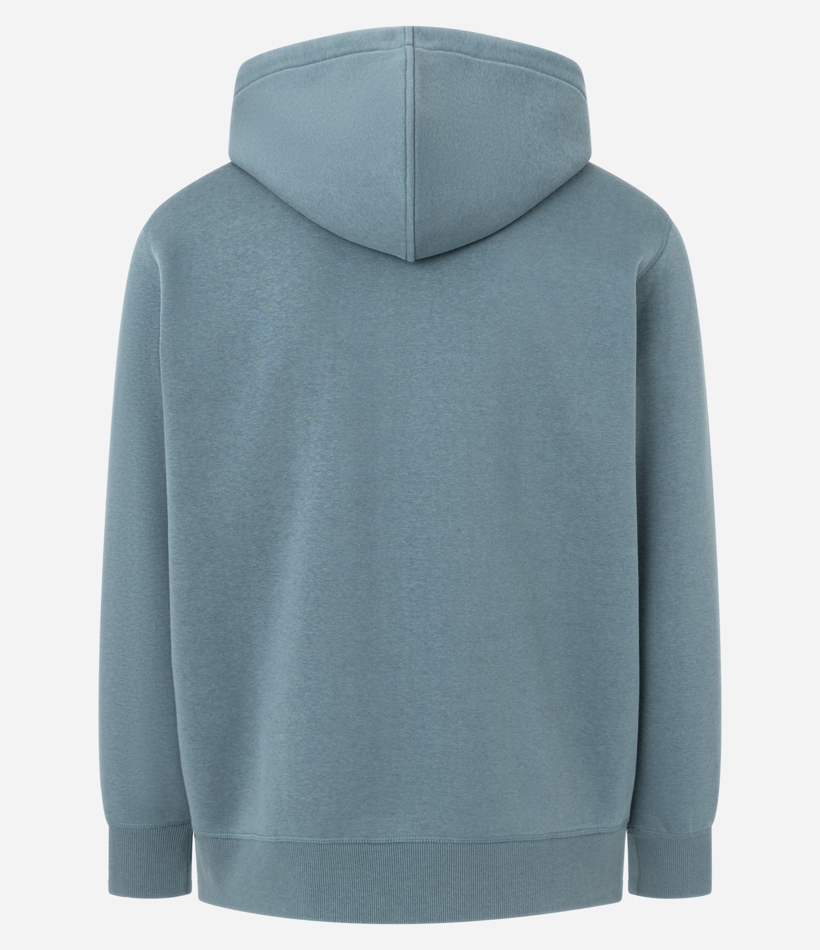 Casaco em Moletom com Estampa Lettering e Capuz Azul 5