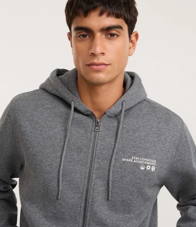 Cor: Cinza | Tamanho: P