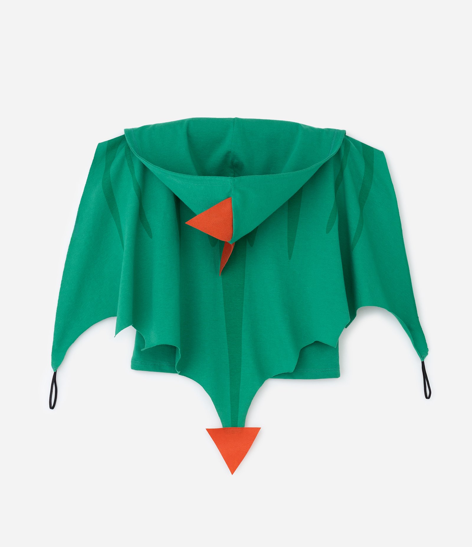 Camiseta Infantil com Capa Dinossauro - Tam 1 a 6 Anos Verde 3