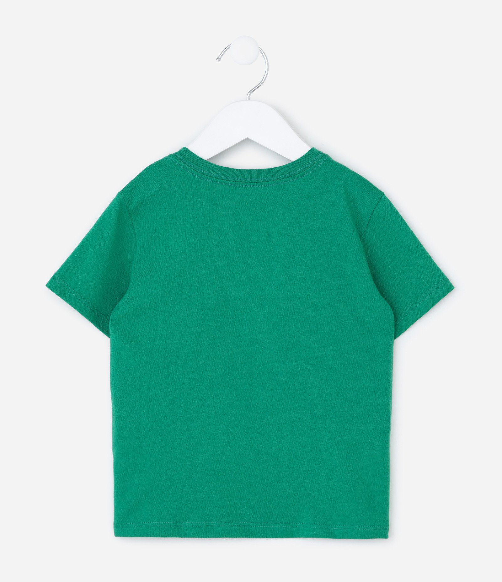 Camiseta Infantil com Capa Dinossauro - Tam 1 a 6 Anos Verde 5