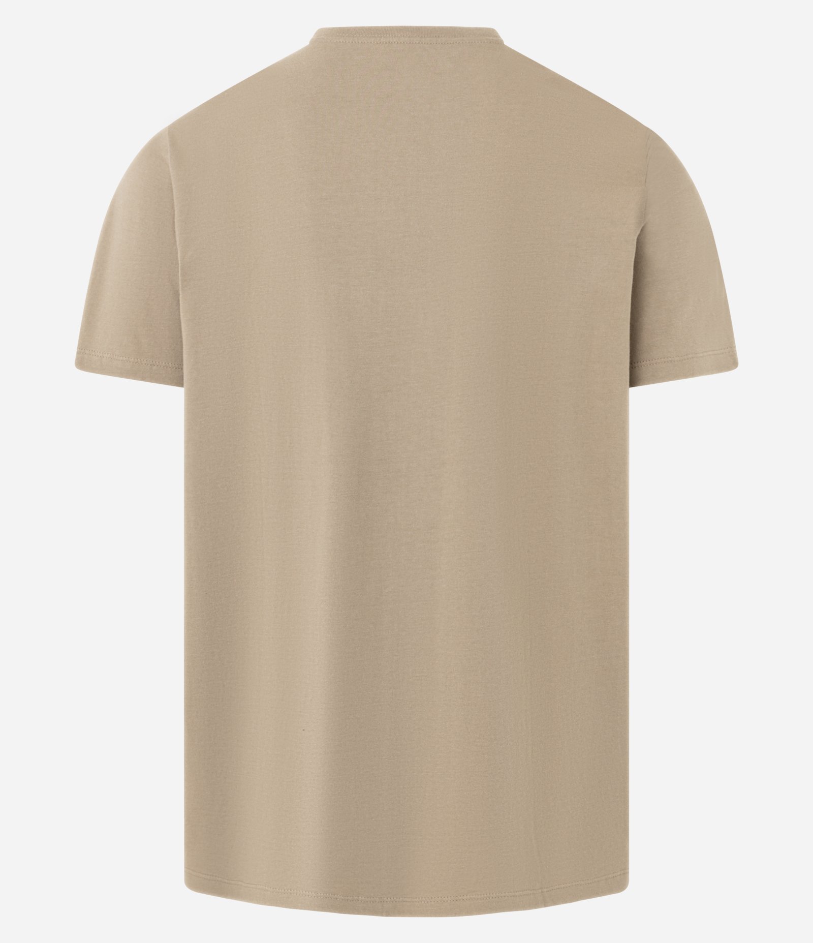 Camiseta em Algodão com Estampa de Capivara e Lettering Taim Marrom 6