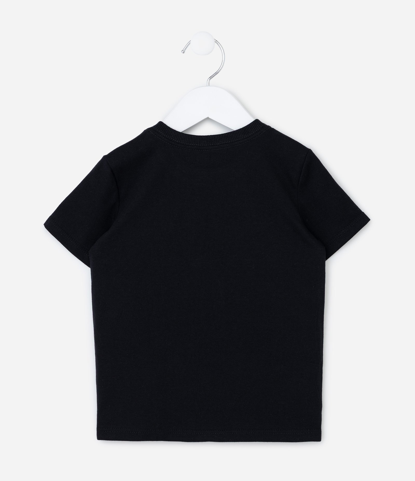 Camiseta Infantil com Estampa Dinossauros - Tam 1 a 6 Anos Preto 2