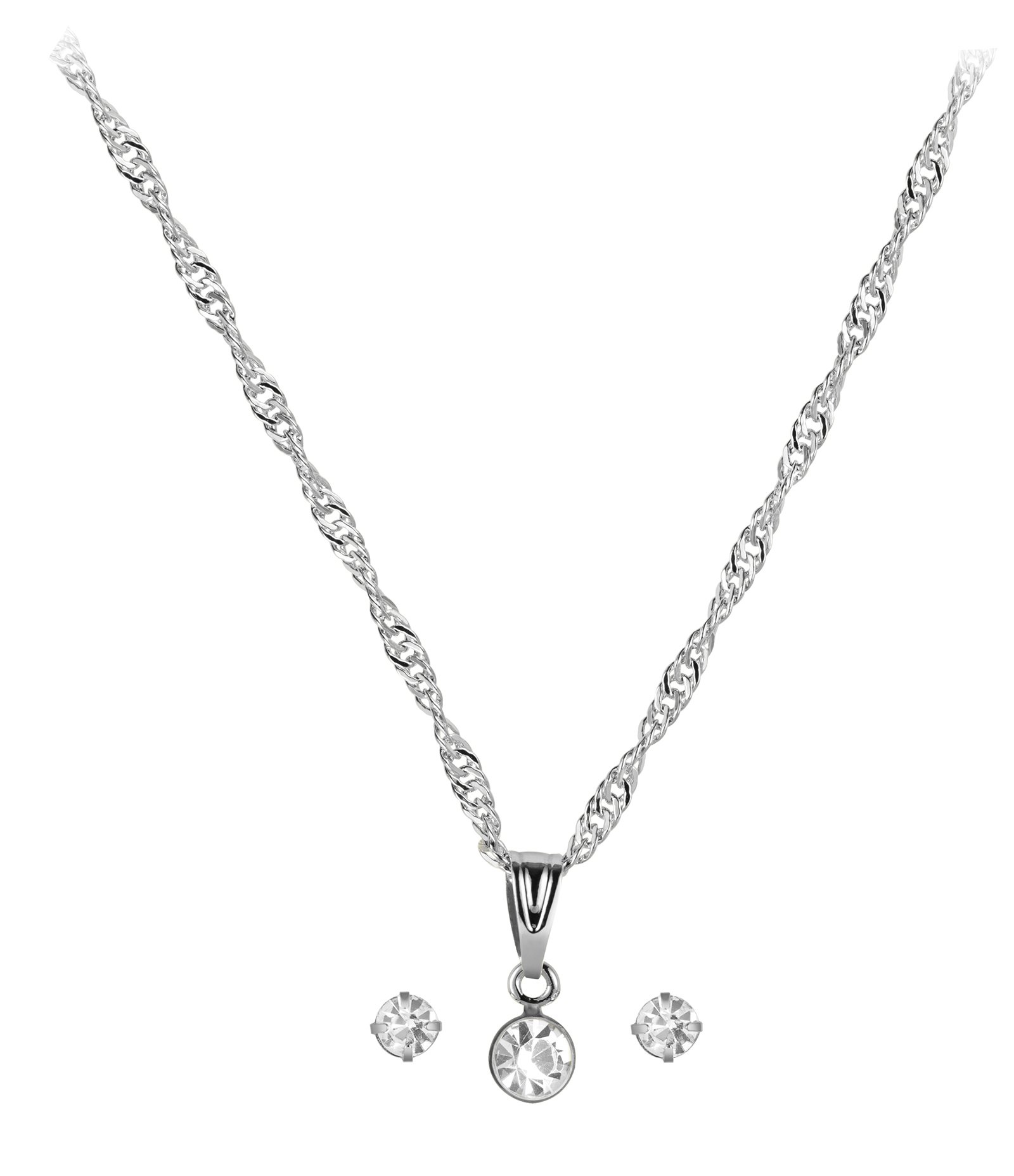 Kit Relógio Analógico Feminino Lince Prata 4