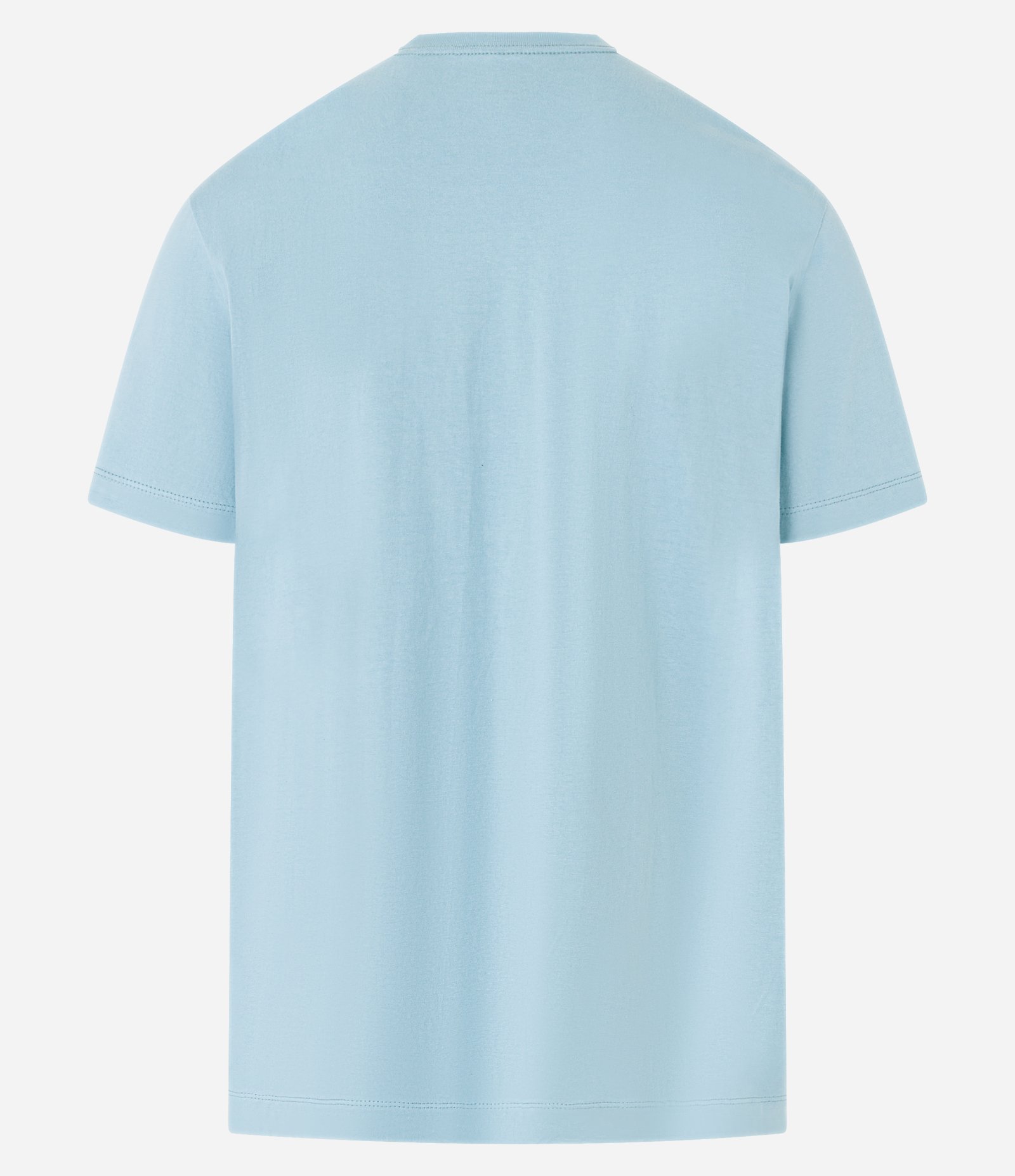 Camiseta em Algodão com Estampa Rosa dos Ventos em Aquarela Azul 5