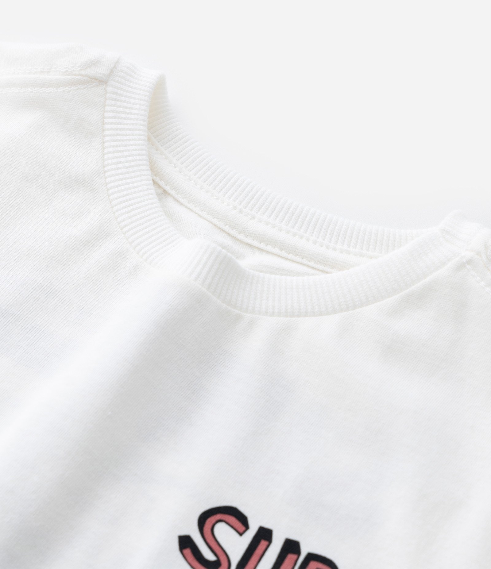 Camiseta Infantil com Estampa Frente e Costas Surf - Tam 1 a 6 Anos Branco 5