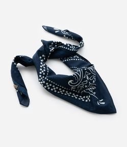 Lenço Flanela com Estampa Paisley Curve & Plus Size