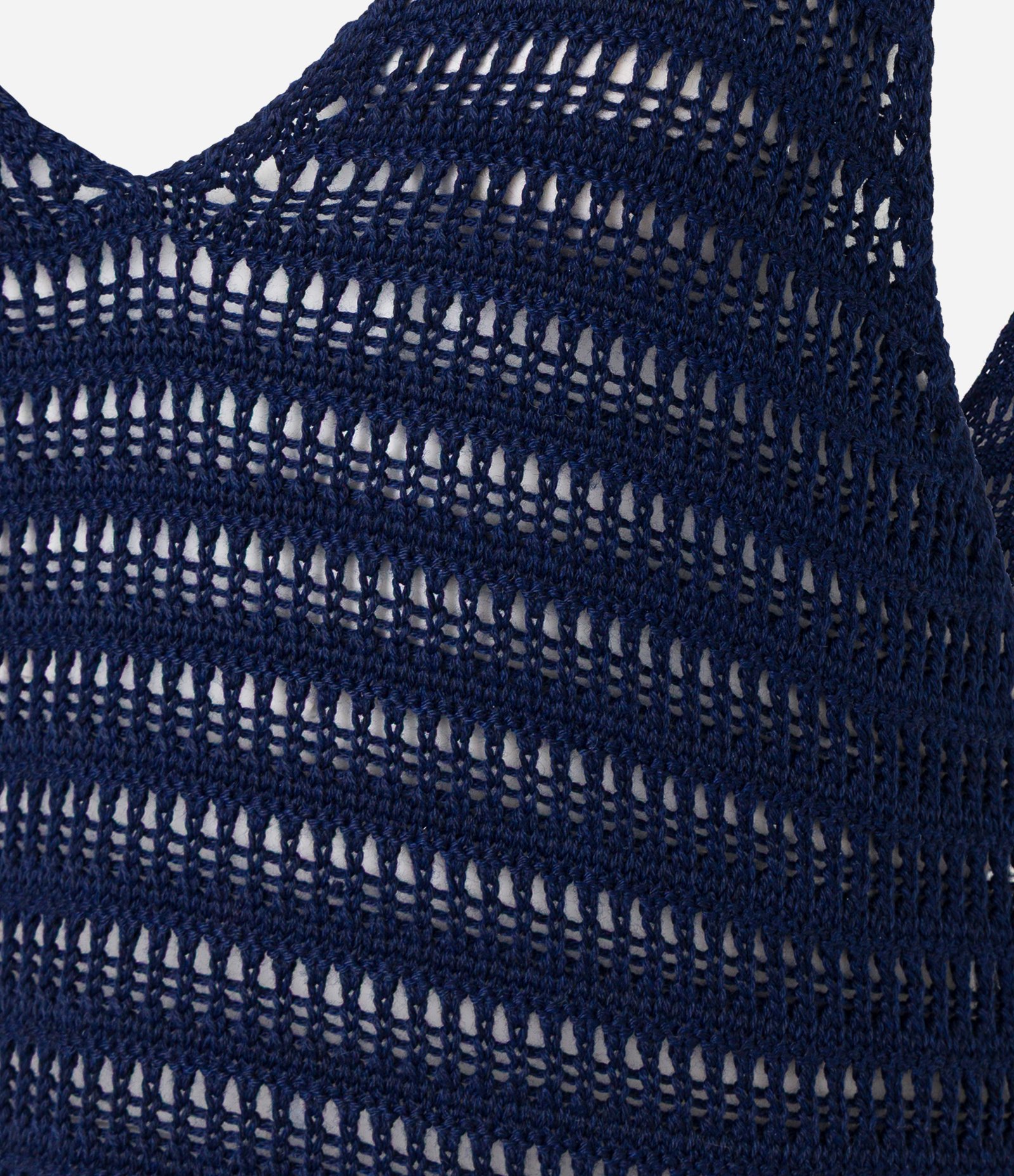 Saída de Praia Vestido em Crochê Azul 7