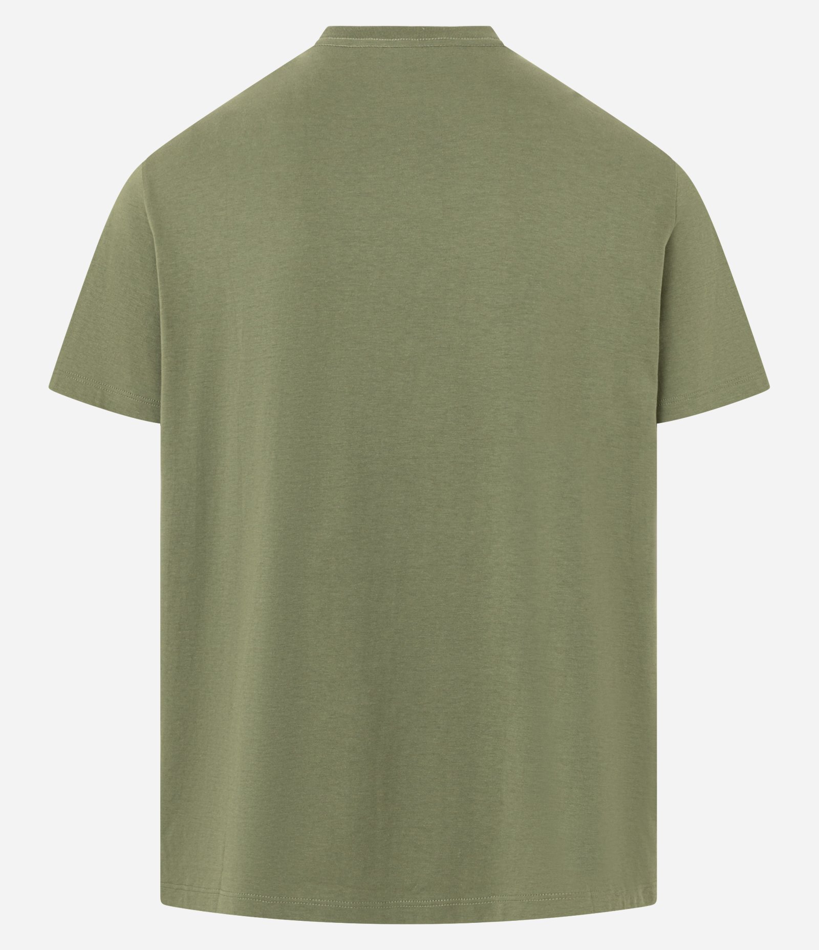 Camiseta Comfort em Algodão com Estampa de Paisagem Verde Olivia 2