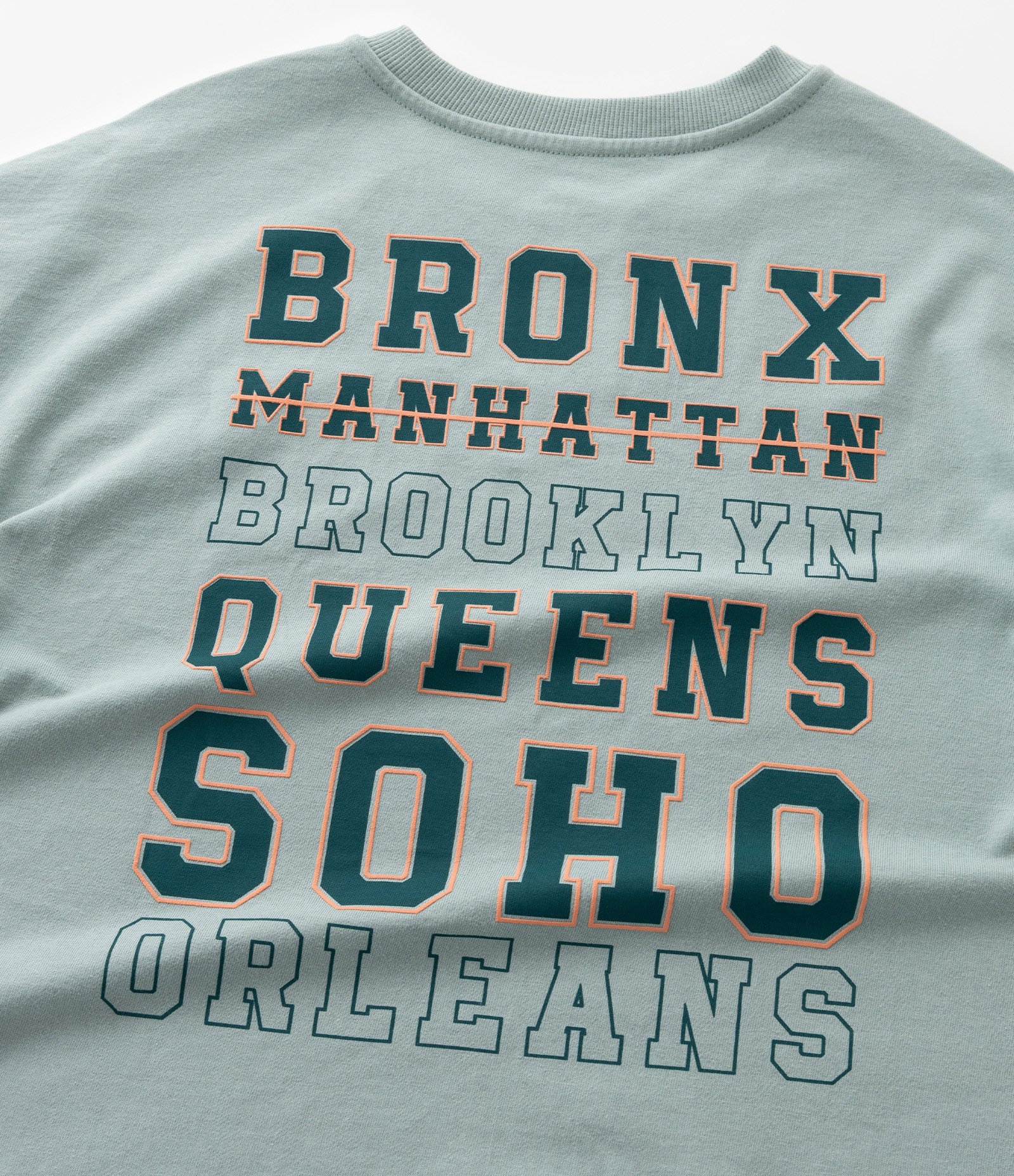 Camiseta Infantil com Estampa New York Frente e Costas - Tam 5 a 14 anos Verde 5