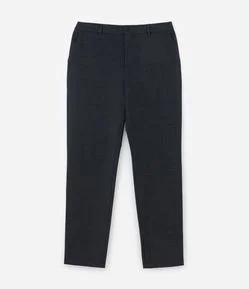 Calça em Viscose Alfaiatada com Cós Elástico