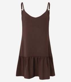 Vestido Curto Airflow com Babado