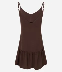 Vestido Curto Airflow com Babado