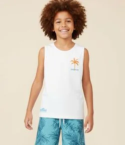 Regata Infantil com Esrampa Praia - Tam 5 a 14 Anos