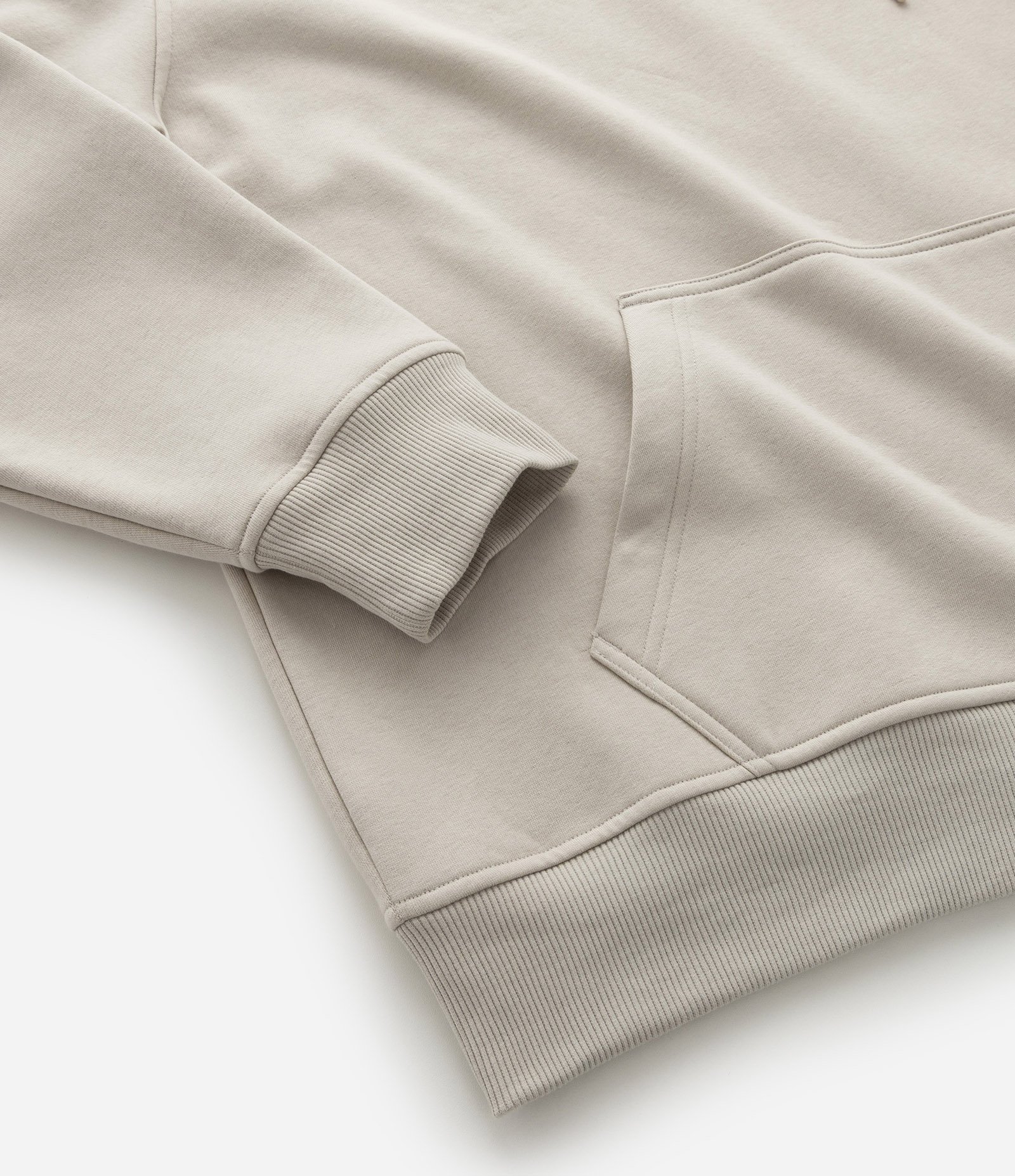 Casaco Comfort em Moletom com Felpa e Bolso Canguru Bege 7