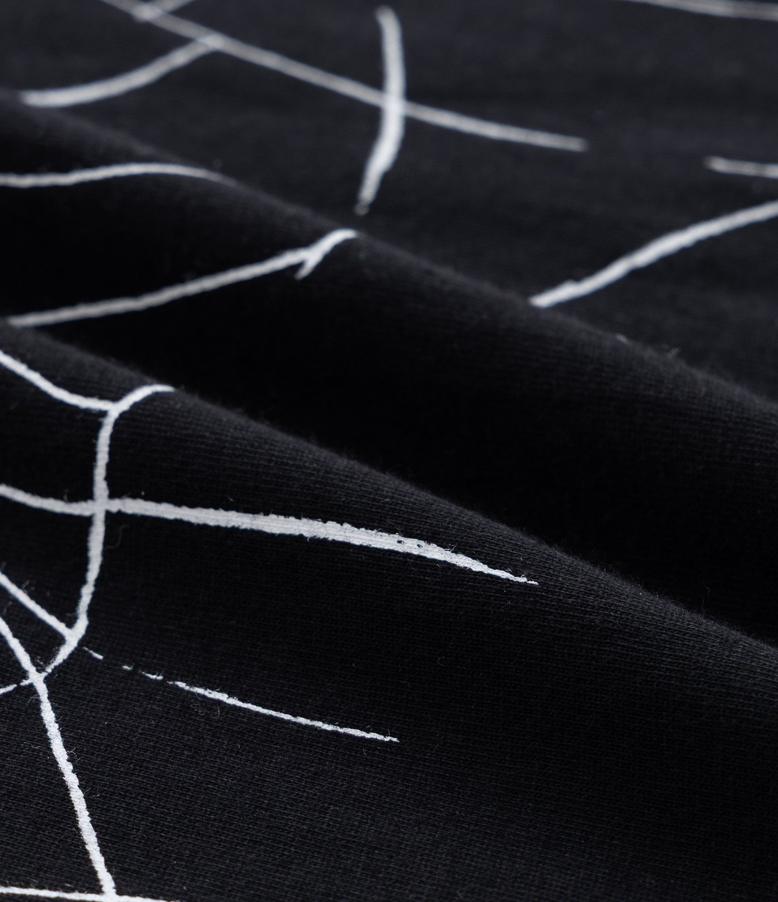 Camiseta Infantil com Estampa Teias de Aranha - Tam  5 a 14 Anos Preto 4