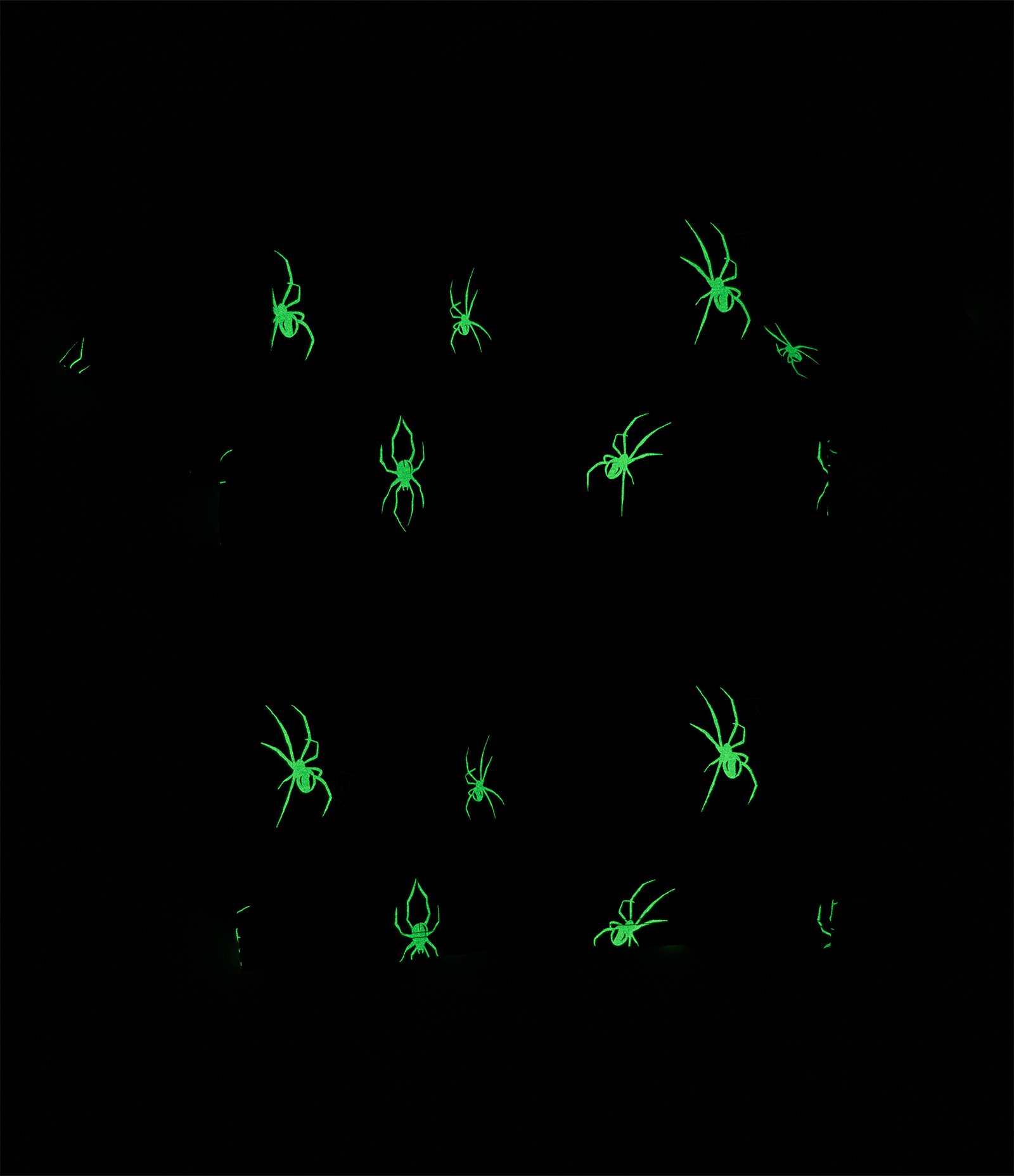 Camiseta Infantil com Estampa Teias de Aranha - Tam  5 a 14 Anos Preto 7