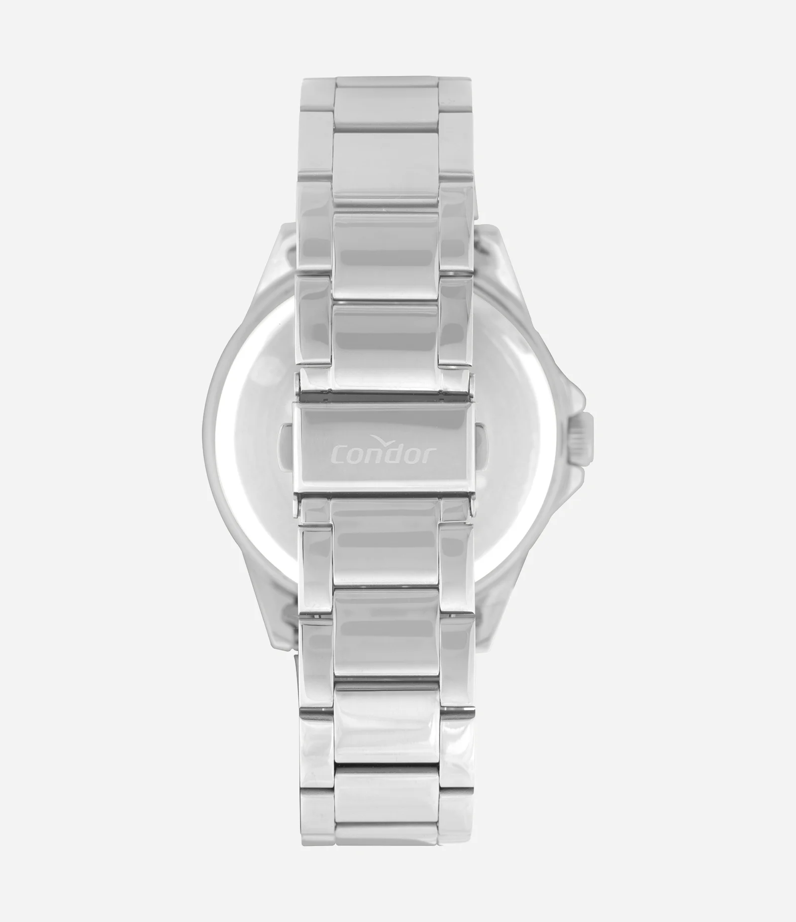 Kit Relógio Analógico Masculino Condor Prata 2