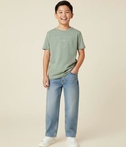 Camiseta Infantil com Estampa Triangulo - Tam 5 a 14 Anos