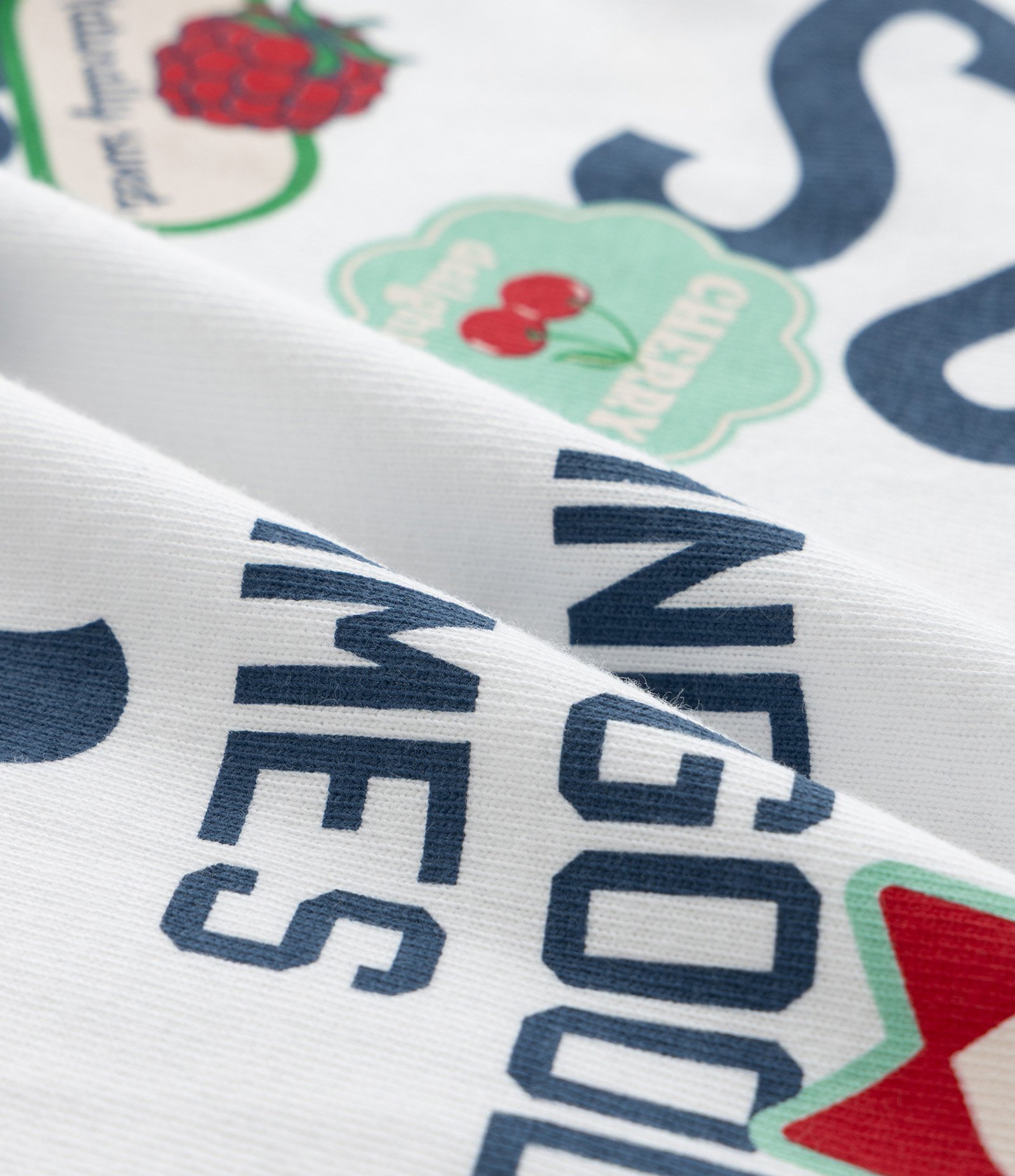 Camiseta Boxy Infantil com Estampa Frente e Costas Sunshine - Tam 5 a 14 Anos Branco 4