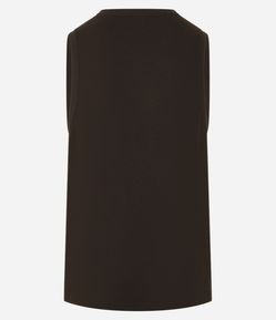 Regata Regular em Tricô com Textura