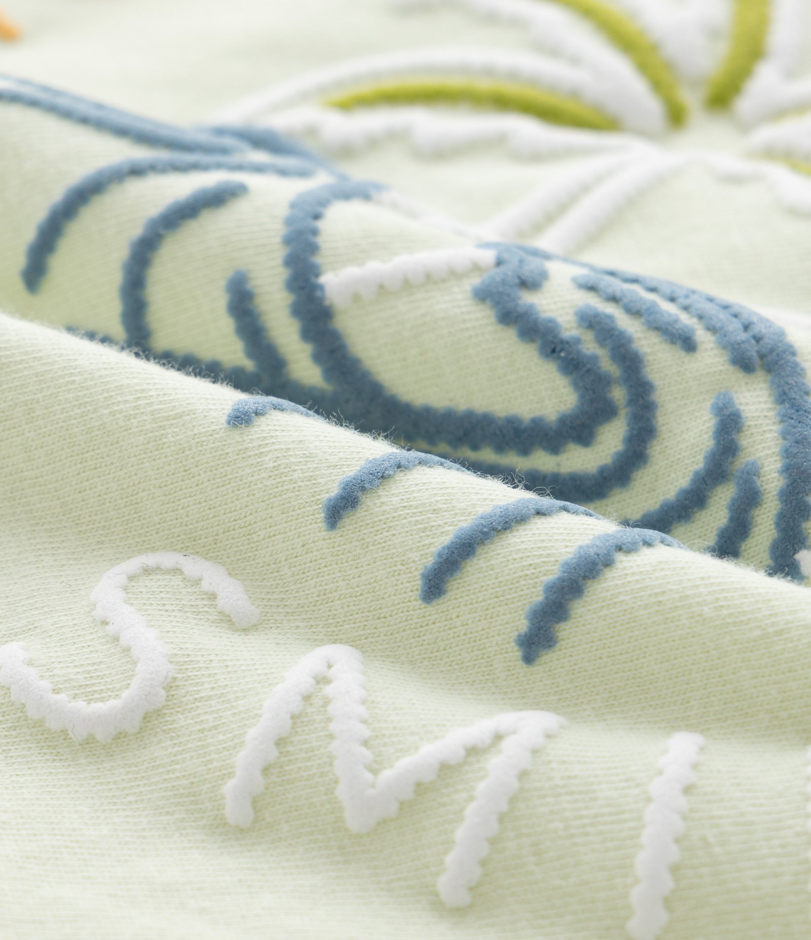 Regata infantil com Estampa Praia - Tam 1 a 6 Anos Verde 4