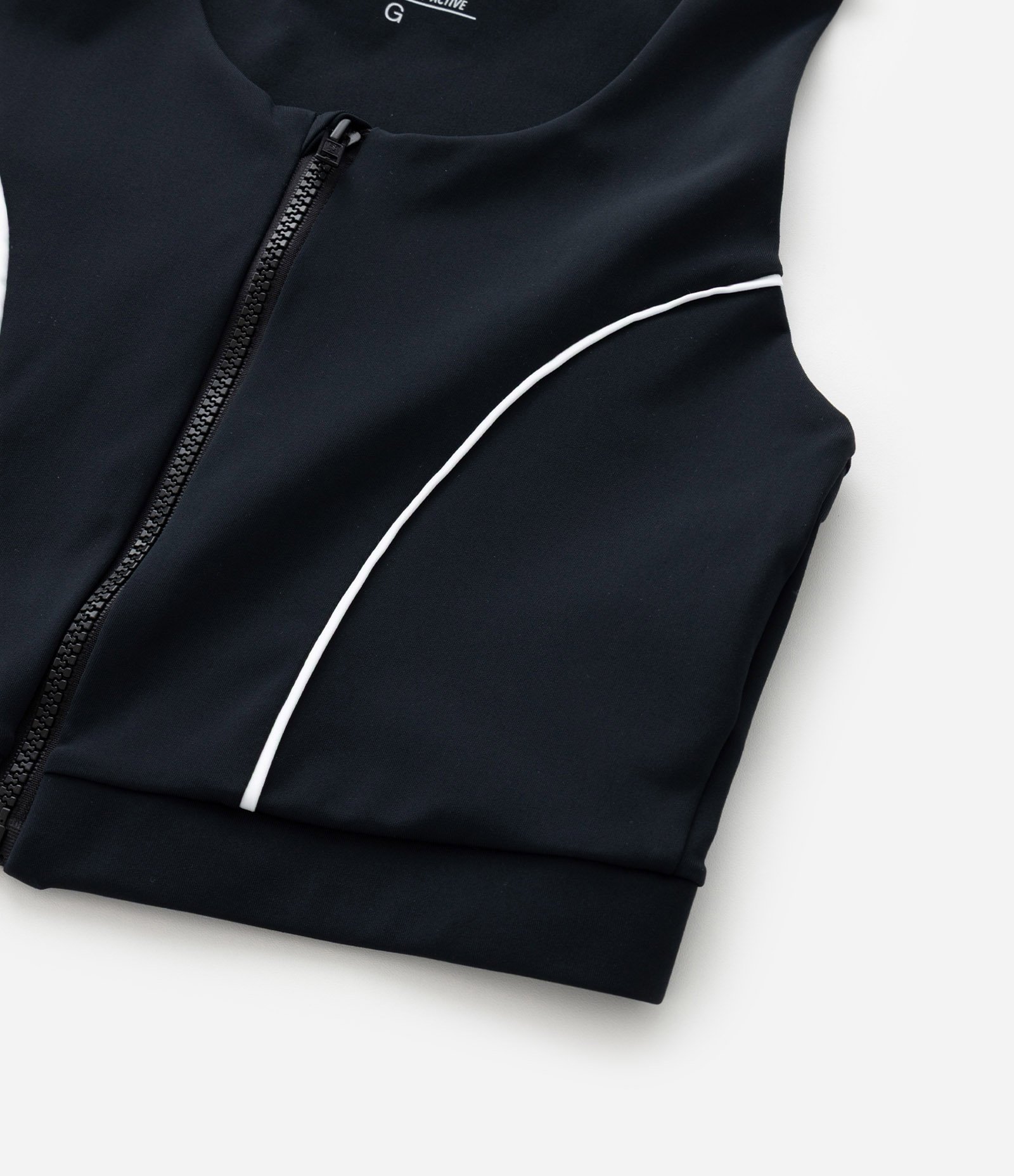 Top Nadador Esportivo com Tecnologia Dry e Alta Sustentação Curve e Plus Preto 7