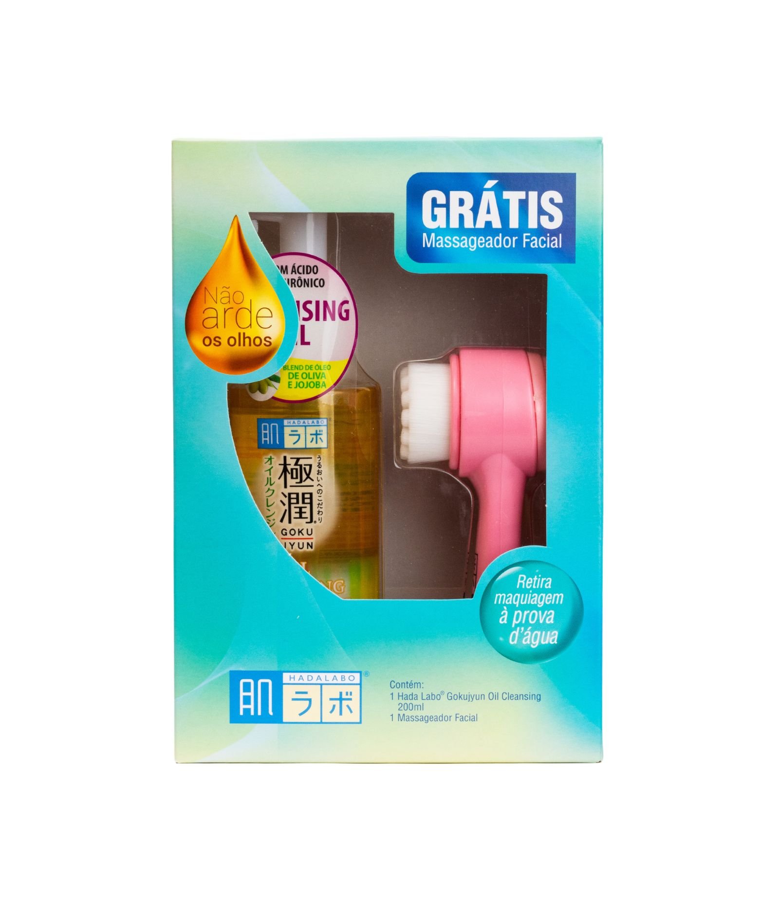 Kit Limp 02 Cleansing Oil + Massageador Facial Hada Labo  KIT 7