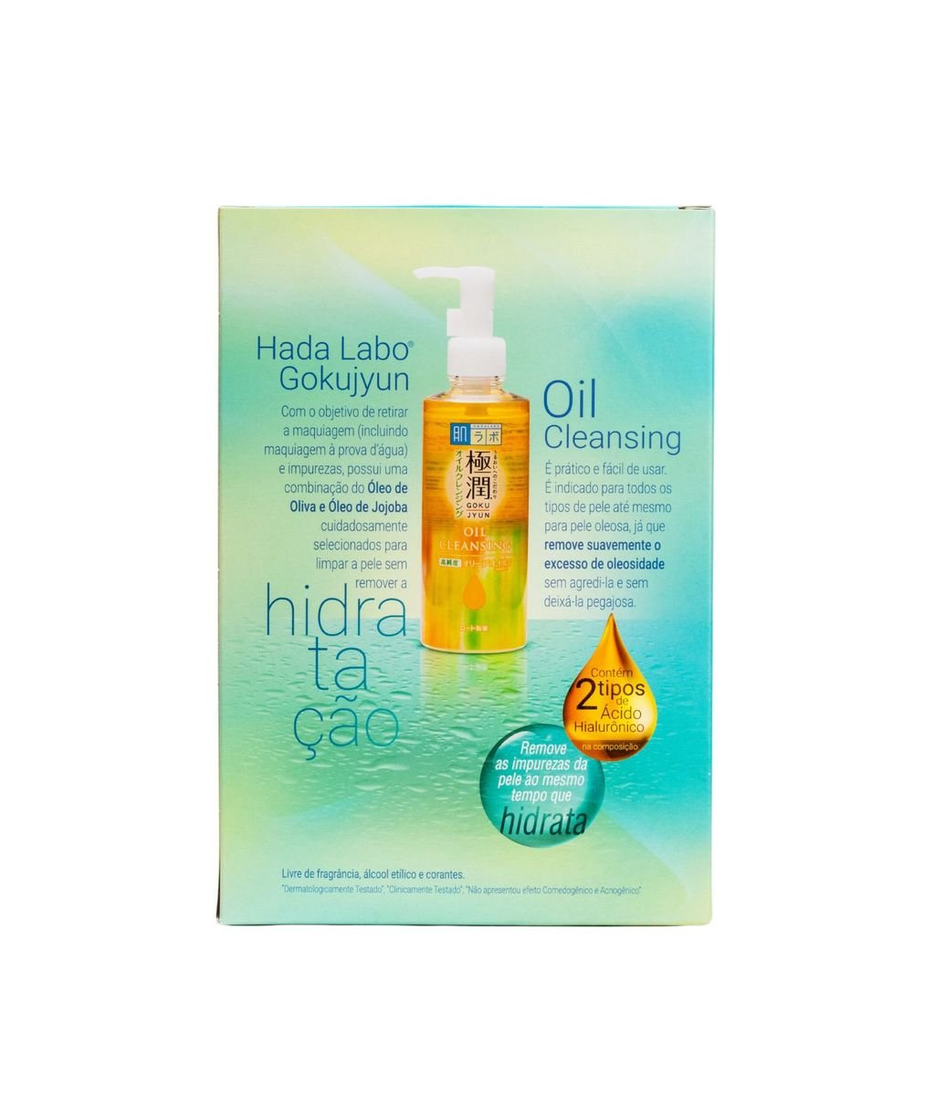 Kit Limp 02 Cleansing Oil + Massageador Facial Hada Labo KIT