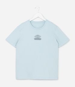 Camiseta Infantil com Lettering Urban - Tam 5 a 14 Anos