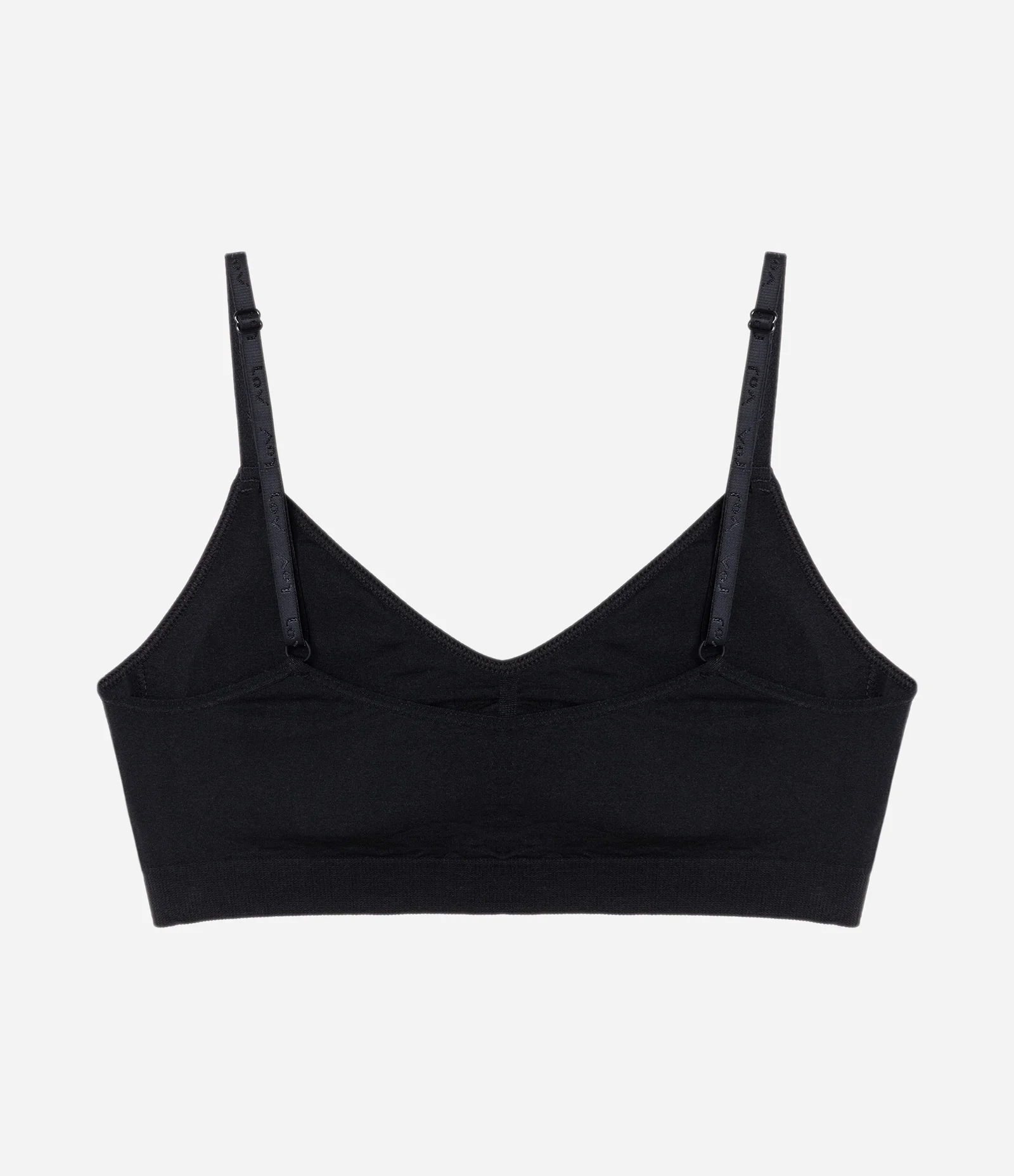 Sutiã Top em Poliamida Seamless com Bojo Removivel Preto 2