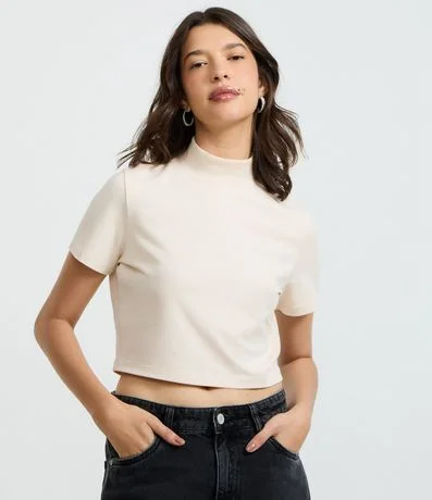 Blusa T-Shirt Cropped em Algodão Peruano com Gola Altinha é boa?
