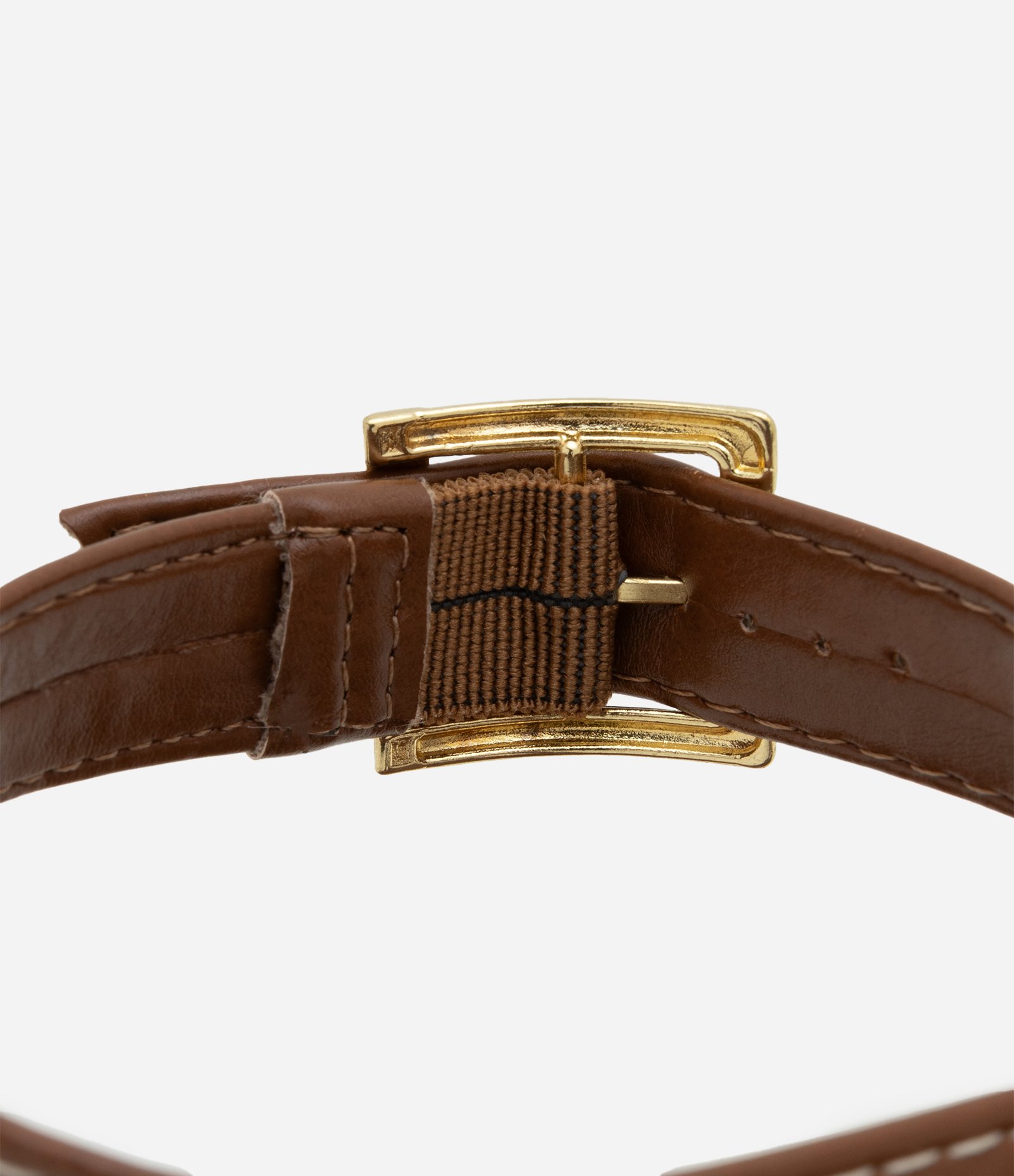 Sandália Rasteira Sport Sandal com Efeito Ráfia na Sola Marrom 5