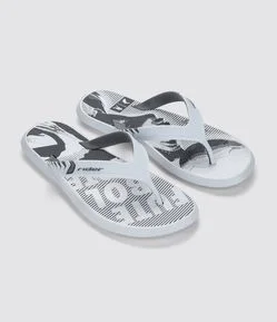 Chinelo de Tiras com Estampa de Futebol Ronaldinho Gaúcho Rider