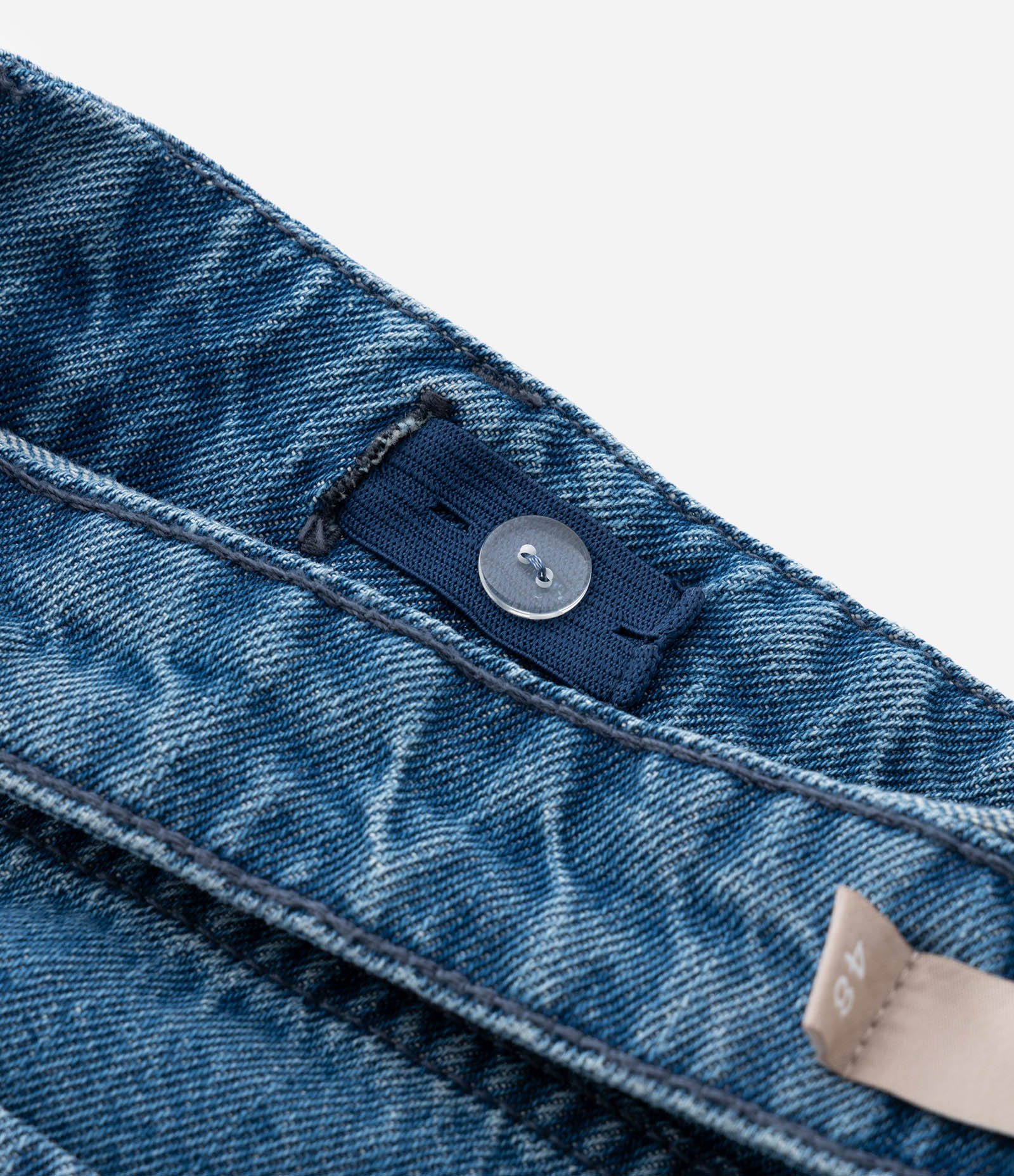 Calça Wide Leg em Jeans com Brilhos Curve & Plus Size Azul 9