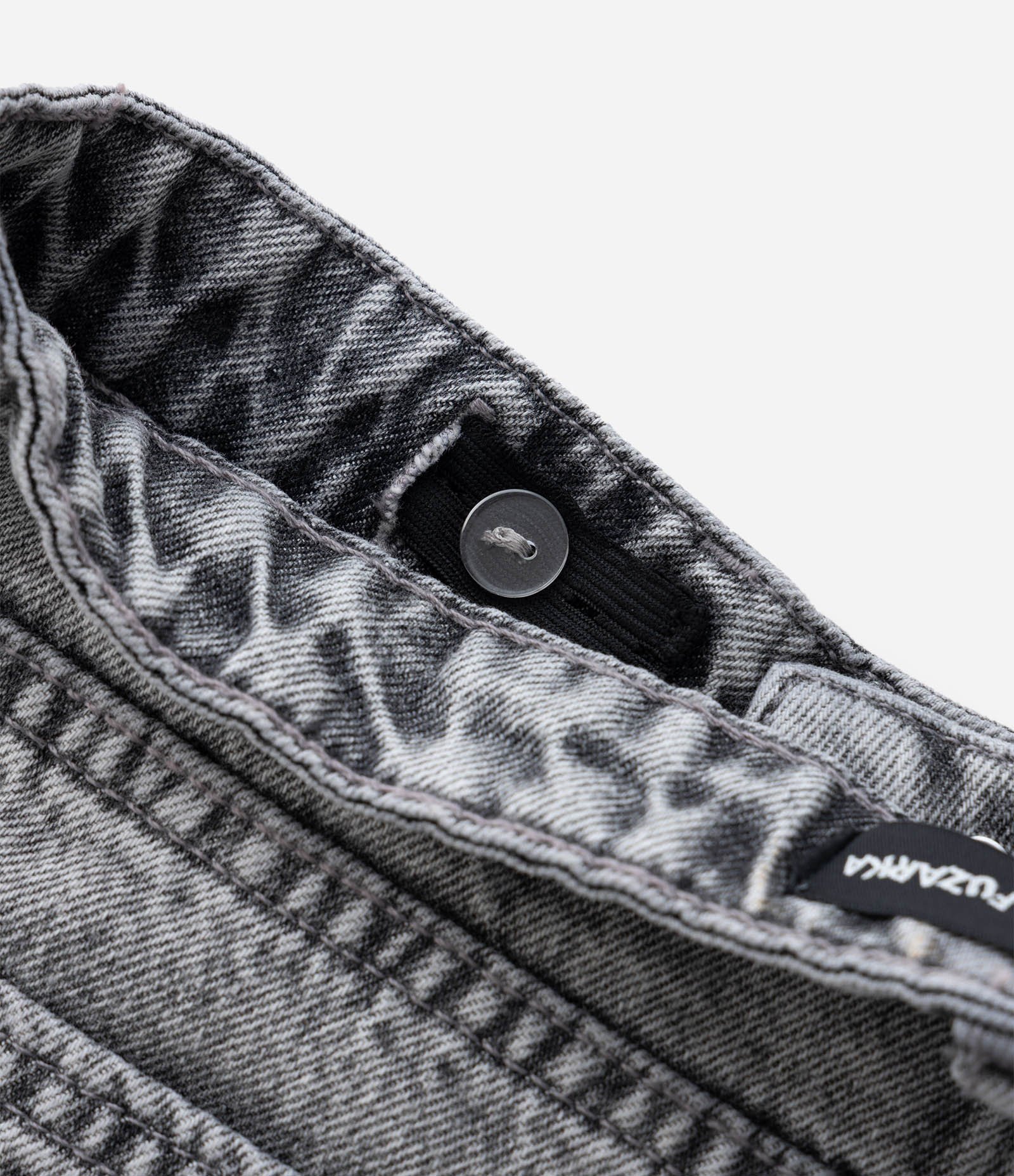 Calça Baggy Infantil em Jeans - Tam 5 a 14 Anos Cinza 4