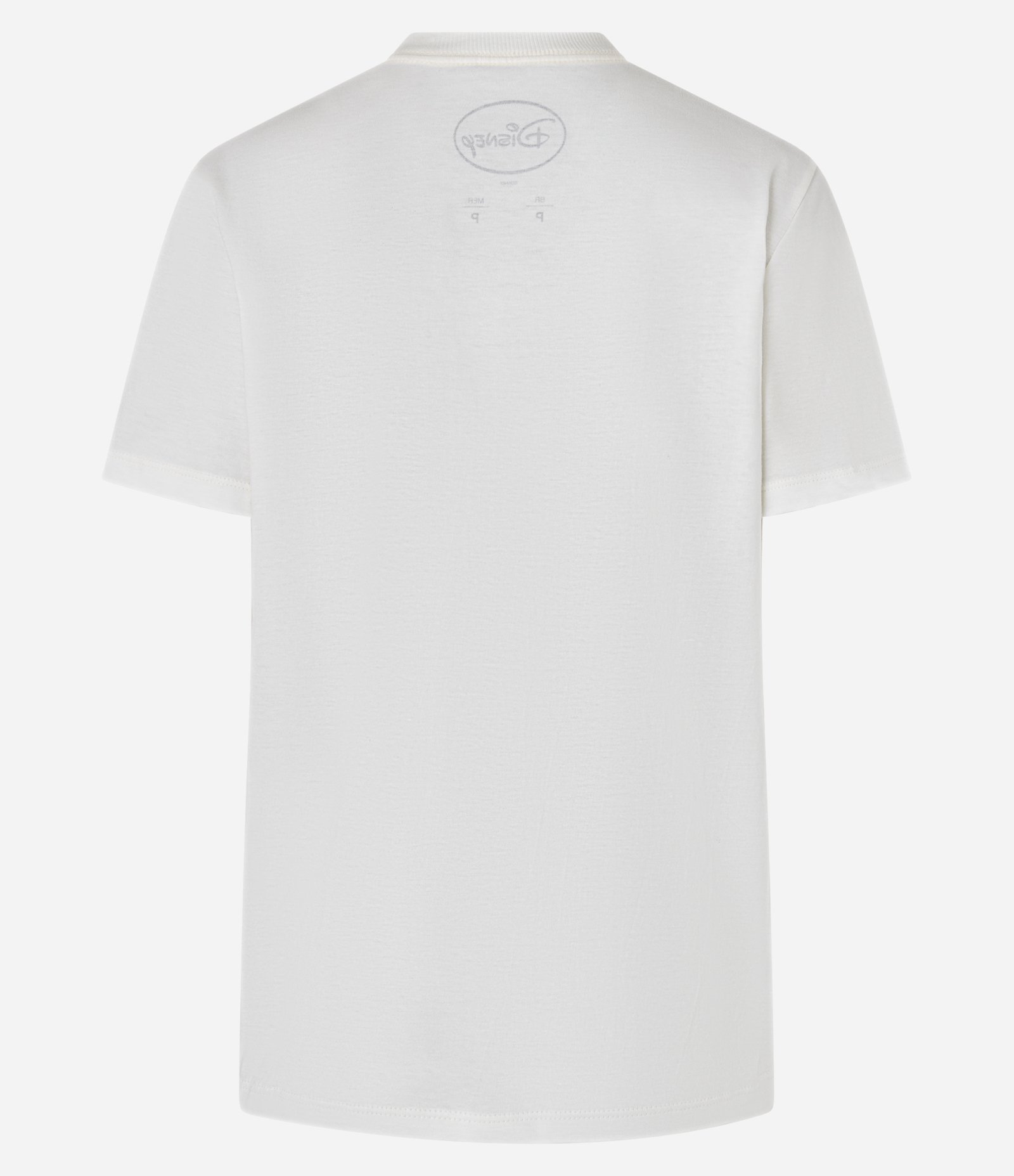 Camiseta T-shirt em Algodão com Estampa Lettering "Snacks Chip n' Dale" Tico e Teco Branco 6