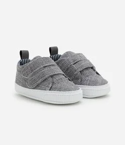 Tênis Infantil com Velcro - Tam 0 a 18 meses