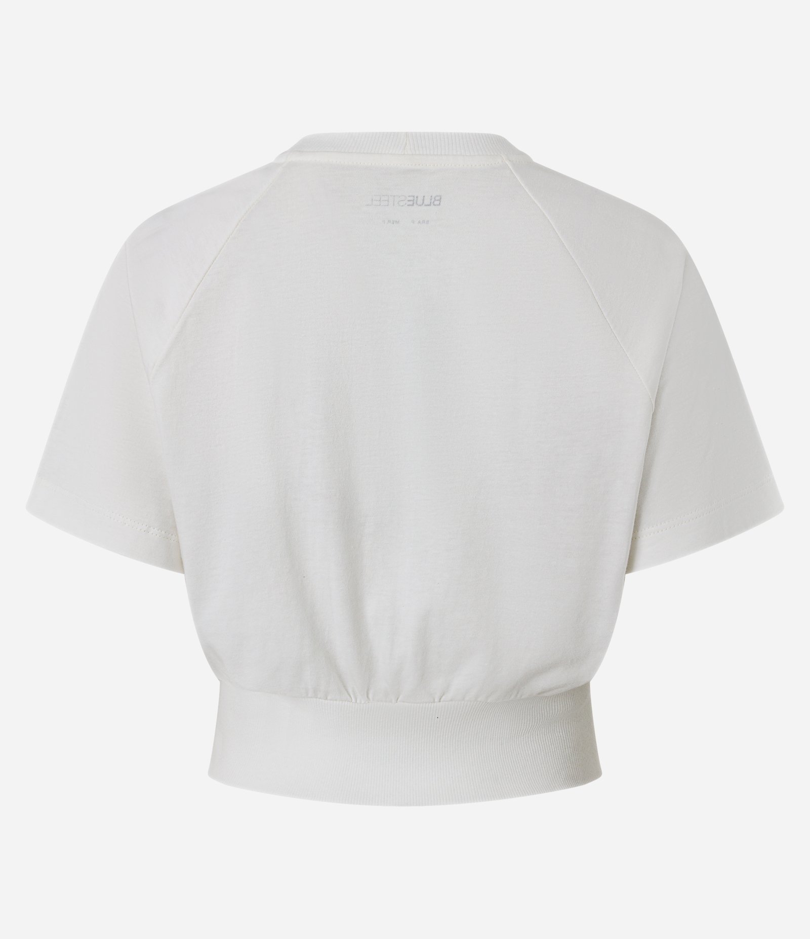 Blusa Cropped em Algodão com Estampa Lettering Oakland Branco 6
