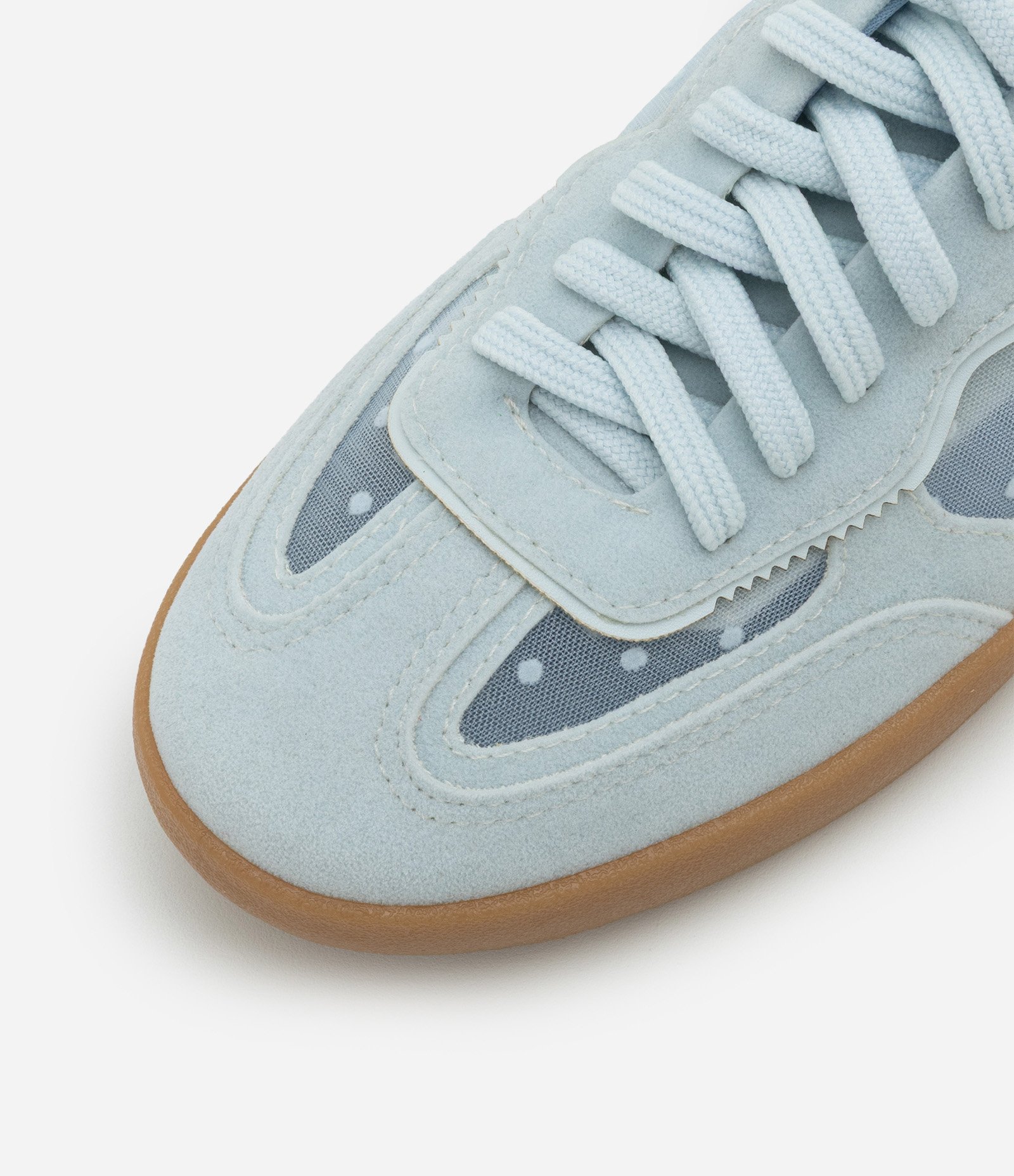 Tênis Chuteira com Tela Poá Lateral Azul 4