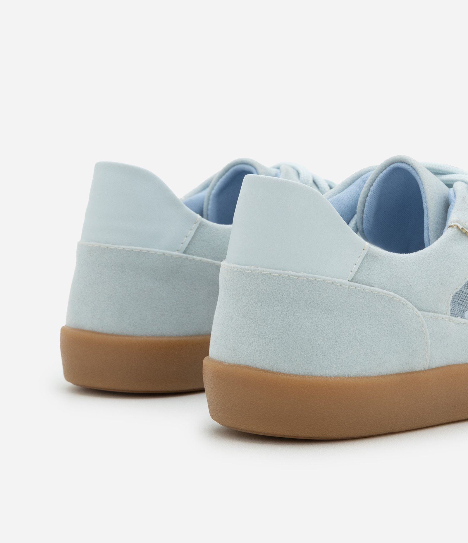 Tênis Chuteira com Tela Poá Lateral Azul 5