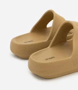 Chinelo Slide Nuvem em PU