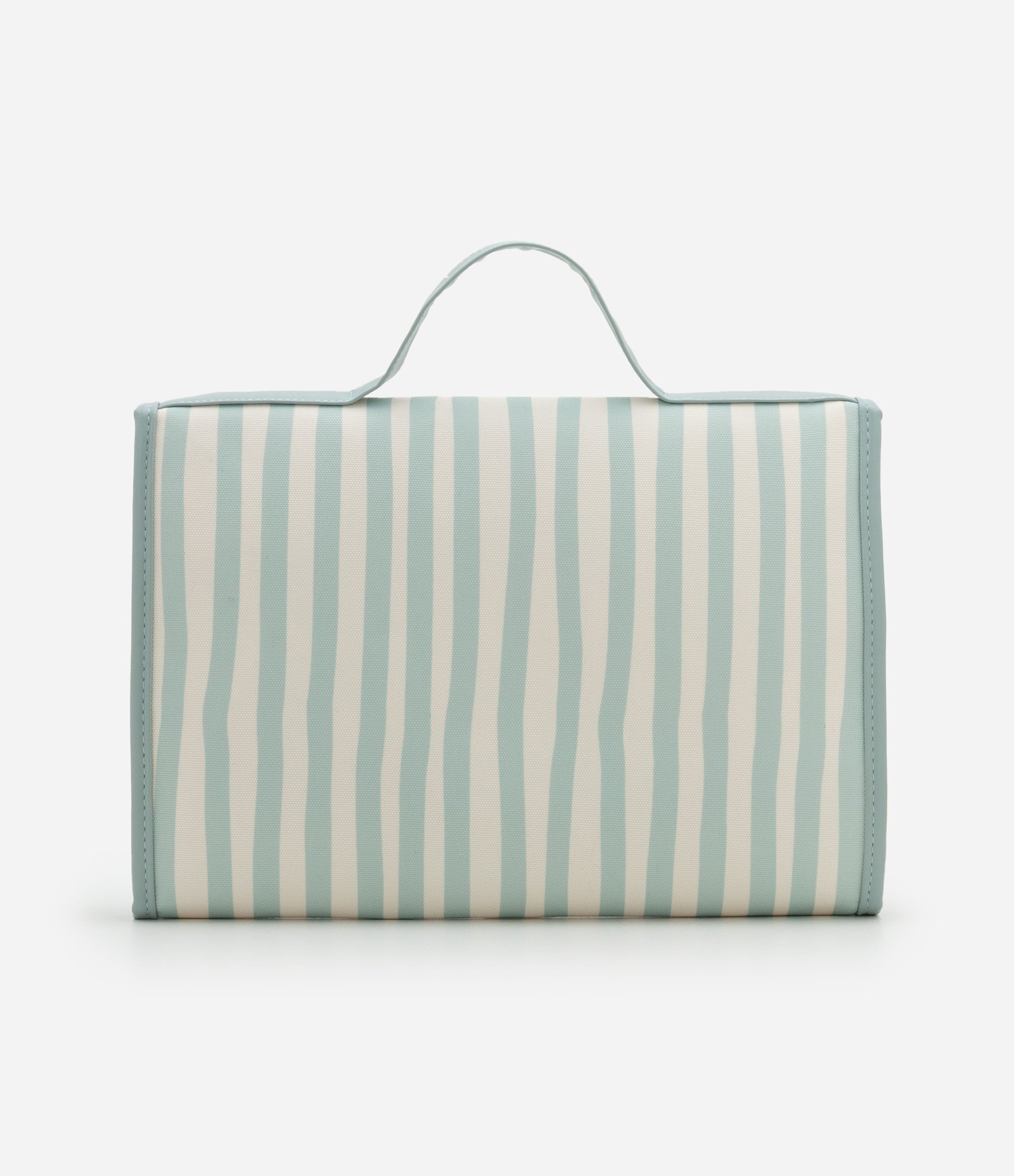 Nécessaire Hotel com Estampa de Listradas e Detalhe de Estrela do Mar Off White 3