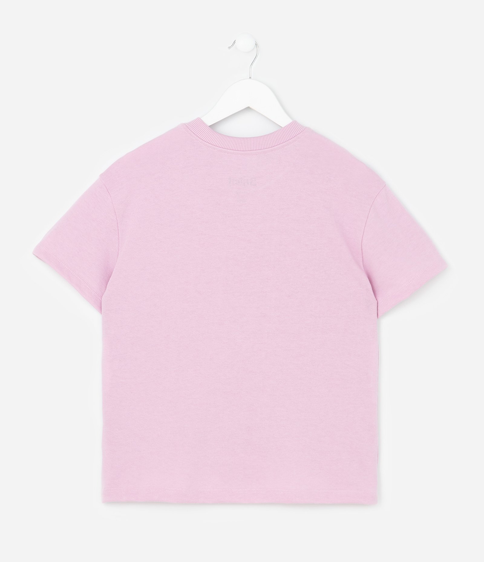 Camiseta Infantil Relaxedcom Estampa do Stitch Hawaii - Tam 5 a 14 Anos Rosa 2