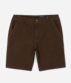 Bermuda Slim em Sarja com Elastano