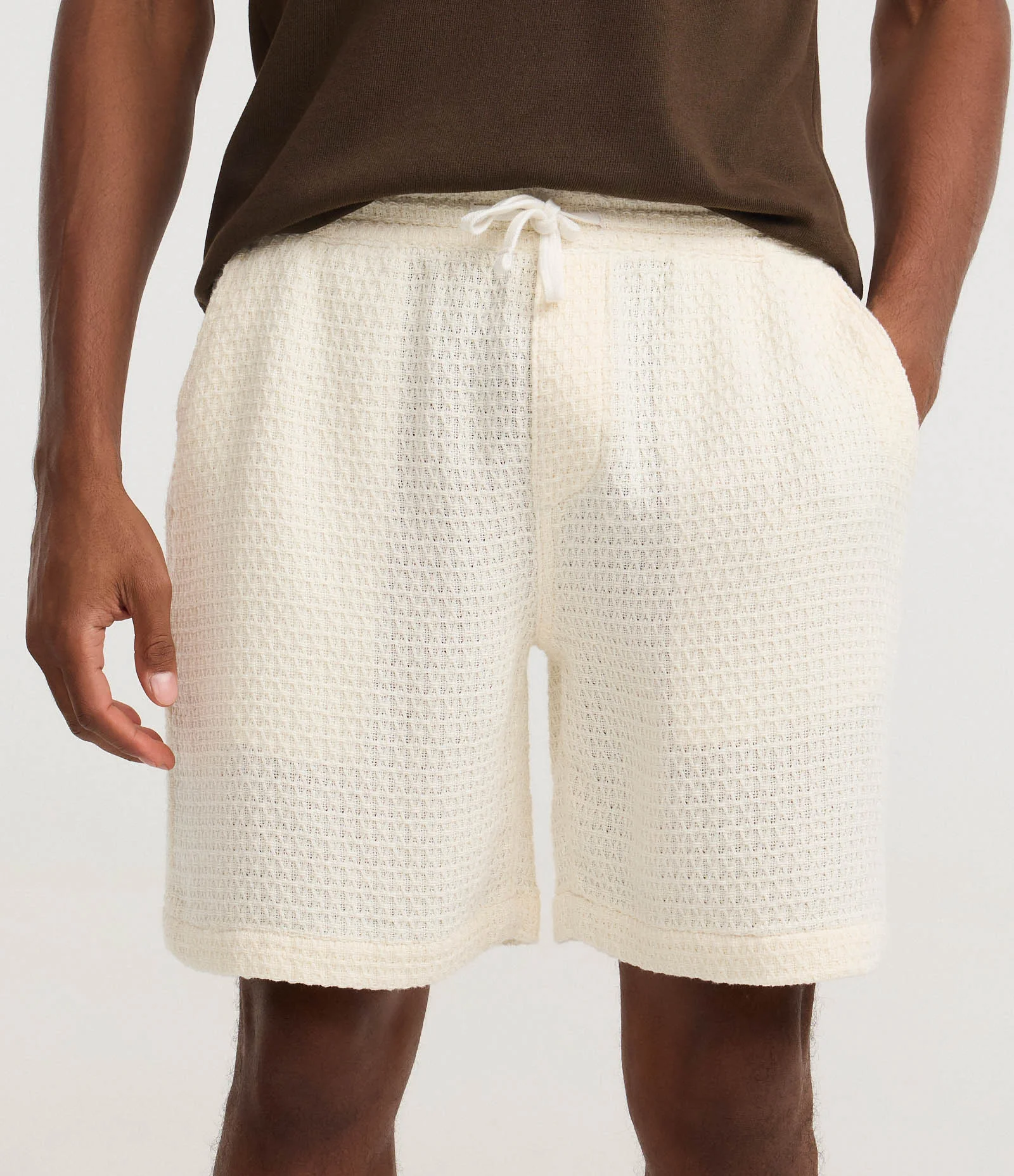 Bermuda Comfort Texturizada em Cotton Off White 2