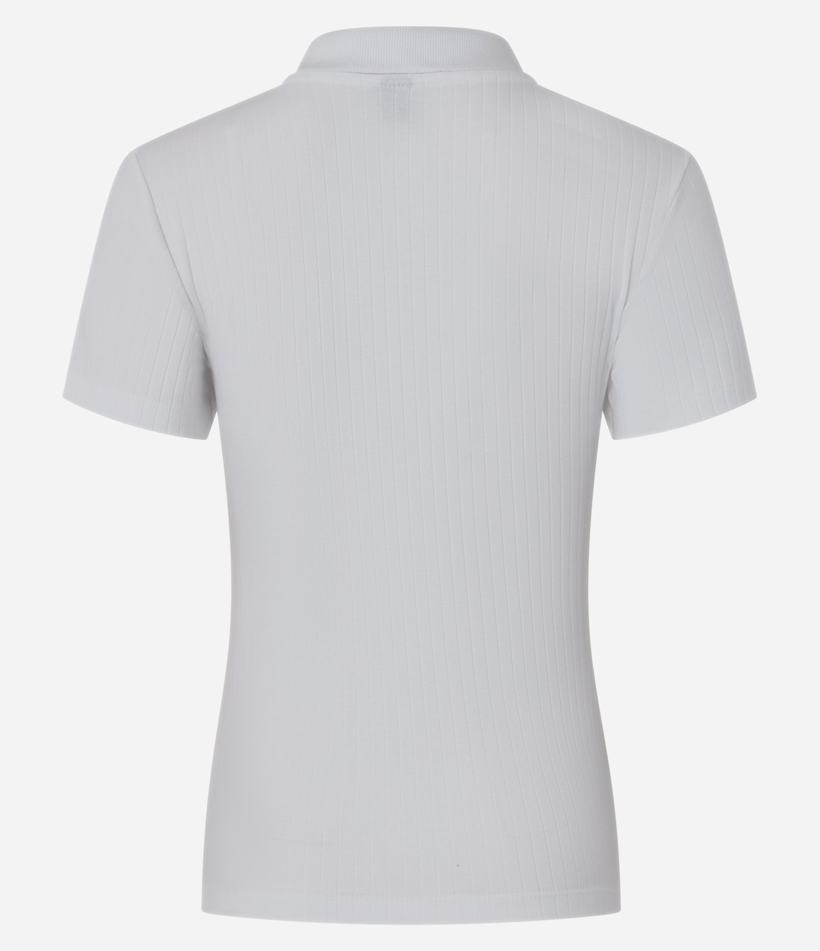 Blusa Canelada em Algodão com Laços Brilhantes Branco 7